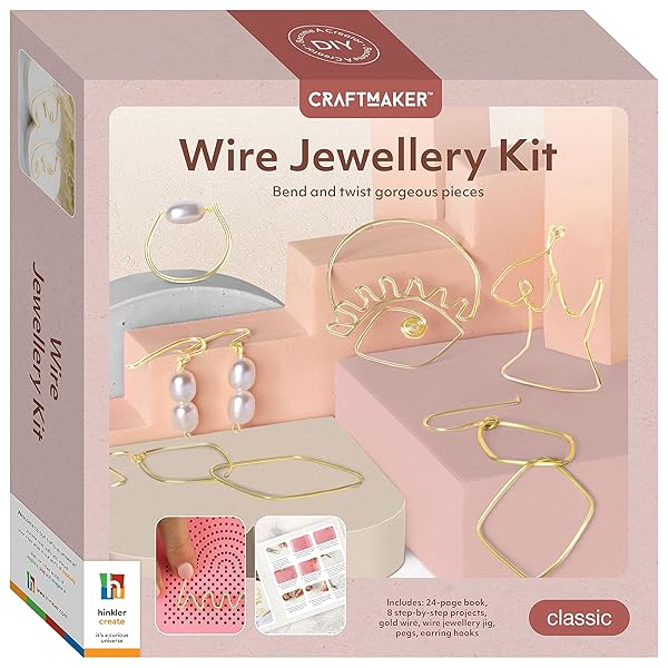 Craft-Maker-Classic-Wire-Jewellery-Kit-DIY-Jewelry-Crafting-for-Adults-Wire-and-Jig-Included-Step-by-Step-Projects-1488950040