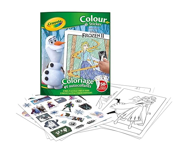 Crayola-Color-Sticker-Book-Frozen-Themed-Line-Art-Includes-Full-Page-of-Stickers-Great-Coloring-Activity-for-Kids-B01IPD2WWW