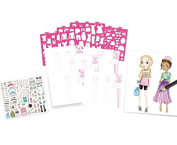 Crayola-Creations-I-Love-Fashion-Sketch-Set-B092QLPTKL-2