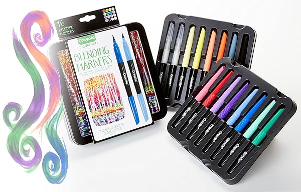 Crayola-Signature-Blending-markers-Perfect-for-Blending-14-Brilliant-Colours-2-Colourless-Blenders-Great-for-Artists-B07932P51V-6