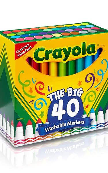 Crayola-The-Big-40-Washable-Markers-Pack-Ultra-Washable-Markers-Great-for-Kids-Broadline-Tips-Drawing-and-Colouring-B013RQPB5C-5