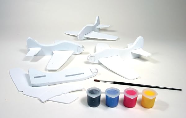Creativity-for-Kids-Four-Foam-Fliers-Mini-Craft-Kit-Paint-4-Foam-Airplanes-B004WJCEJK-2
