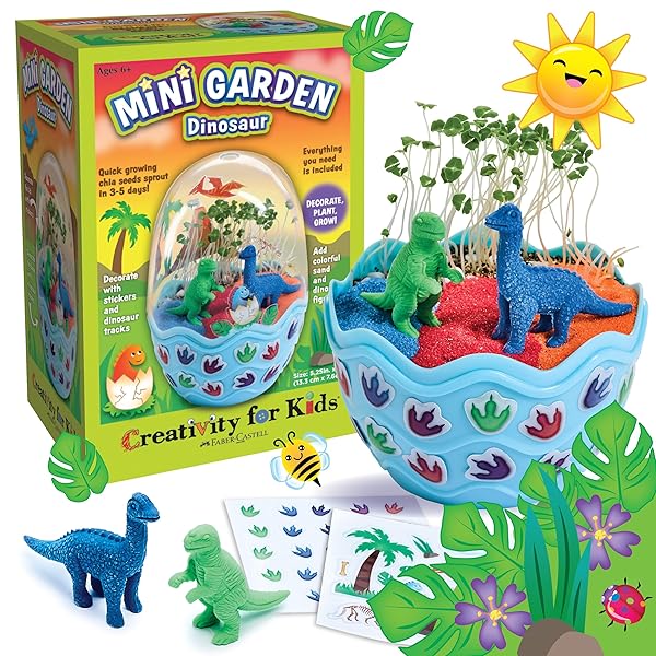 Creativity-for-Kids-Mini-Garden-Kit-Dinosaur-Egg-Terrarium-Arts-and-Crafts-for-Boys-and-Girls-B083Z423ZV