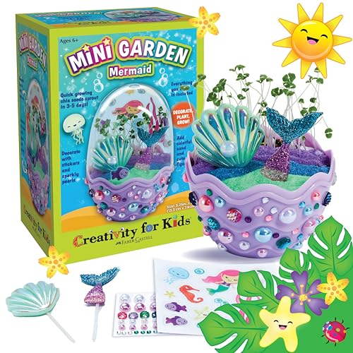 Creativity-for-Kids-Mini-Garden-Mermaid-Terrarium-Mermaid-Gifts-for-Girls-and-Boys-B083Z3JMGP