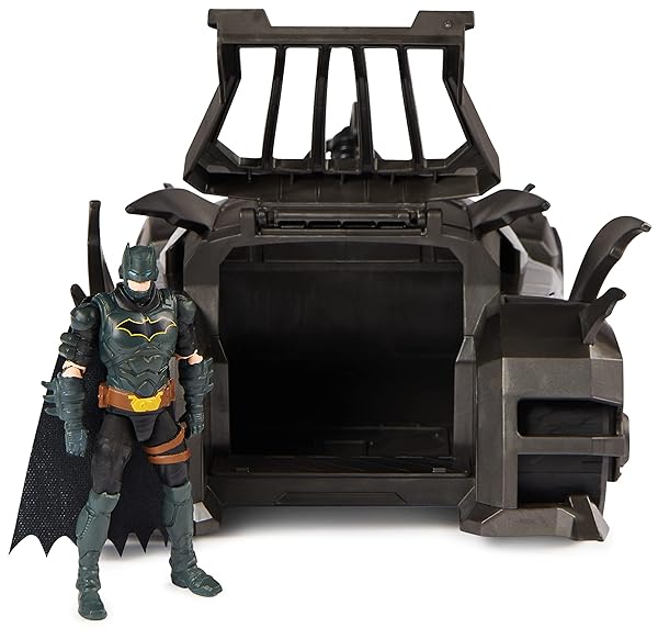 DC-Comics-Crusader-Batmobile-Playset-with-Exclusive-4-inch-Batman-Figure-3-Super-Villain-Paper-Figures-Kids-Toys-for-B0BRTBSQTS-5