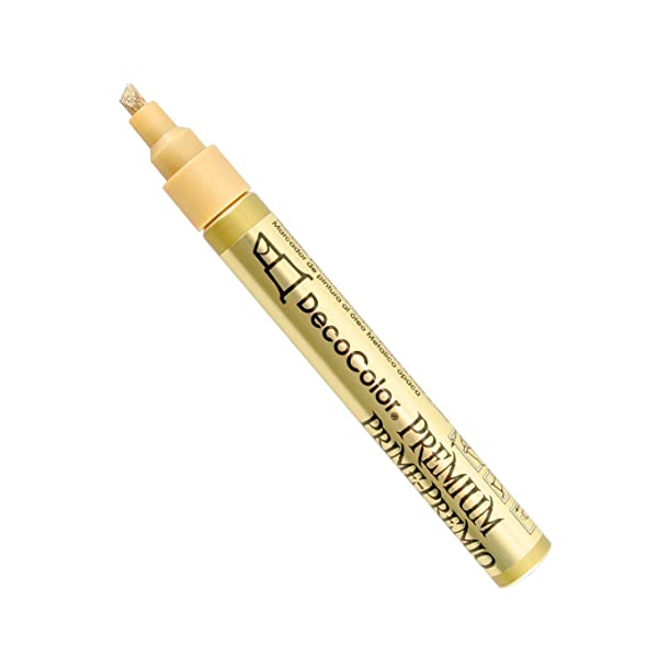 DecoColor-Premium-Chisel-Paint-Marker-Gold-B00DC4VMQ2