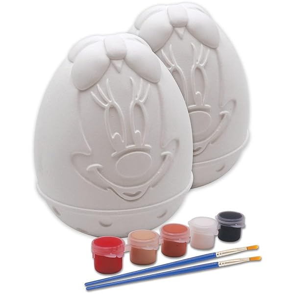 Disney-Minnie-Paint-Your-Own-Minnie-Mouse-Easter-Eggs-Set-2-Plaster-Eggs-with-5-Paint-Colours-and-2-Brushes-Ages-3-Ea-B0F1FFBWTL