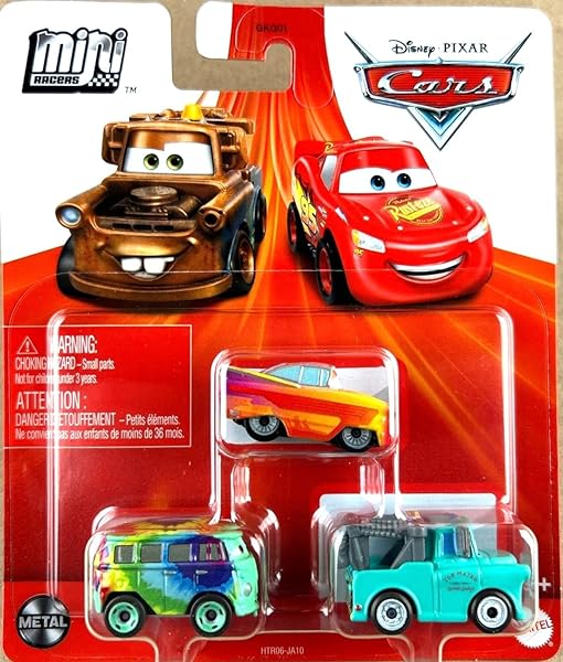 Disney Pixar Cars Mini Racers Mater Fillmore Radiator Springs