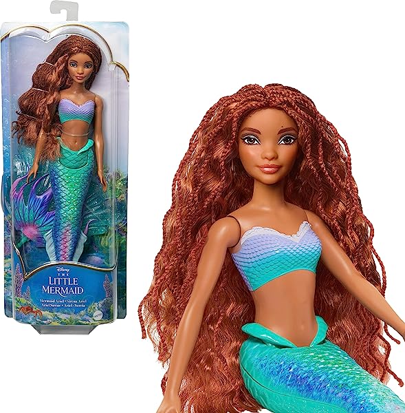 Disney-The-Little-Mermaid-Ariel-Doll-Mermaid-Fashion-Doll-with-Signature-Outfit-Toys-Inspired-by-Disneys-The-Little-B0B4865GL1