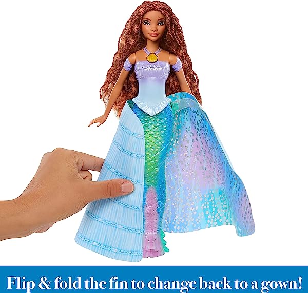 Disney-The-Little-Mermaid-Transforming-Ariel-Fashion-Doll-Switch-from-Human-to-Mermaid-Toys-Inspired-by-the-Movie-B0B48FWLD6-5