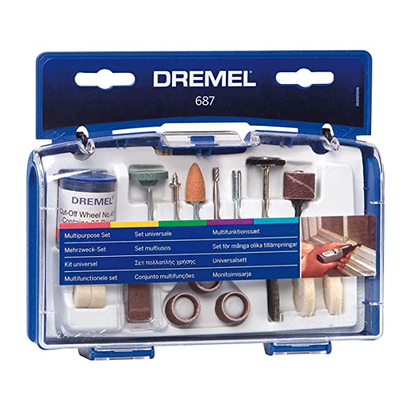 Dremel-687-01-52-Piece-General-Purpose-Rotary-Tool-Accessory-Kit-With-Case-Silver-B00005LEXY