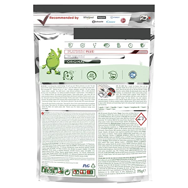 Fairy Platinum Dishwasher, 52 Tablets Rissamelt