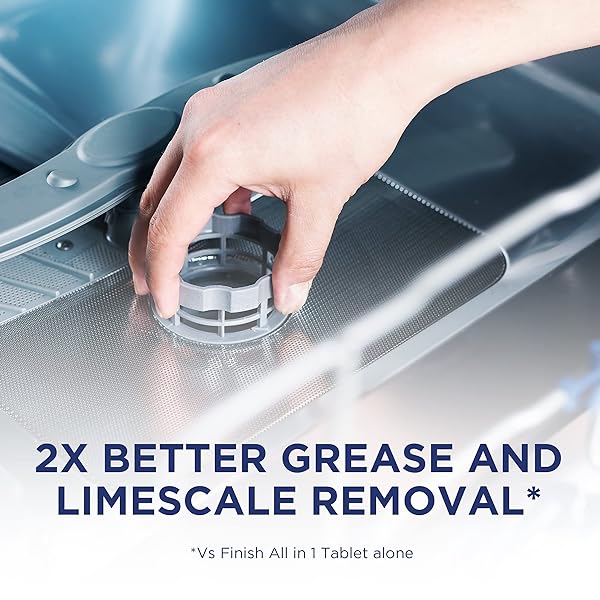 Finish Dishwasher Cleaner Liquid Triple Pack, Lemon Sparkle, 250mL