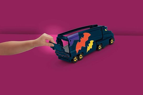 Fisher-Price-DC-Batwheels-Toy-Hauler-and-Car-Bat-Big-Rig-with-Ramp-and-Bam-The-Batmobile-155-Scale-Diecast-Toy-Vehicle-B0BN4S16T2-5