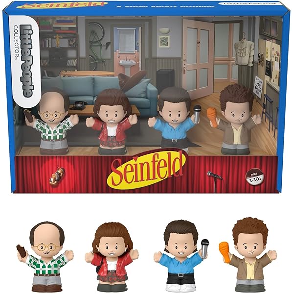 Fisher-Price-Little-People-Collector-Fisher-Price-Seinfeld-Special-Edition-Figure-Set-4-Characters-B0B625NPF9