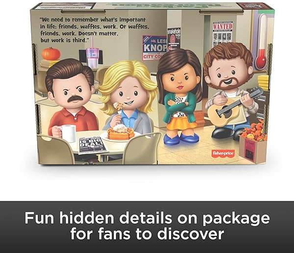 Fisher-Price-Little-People-Collector-Parks-and-Recreation-Special-Edition-Figure-Set-with-4-Characters-in-a-Gift-Package-B0B627TKR7-6