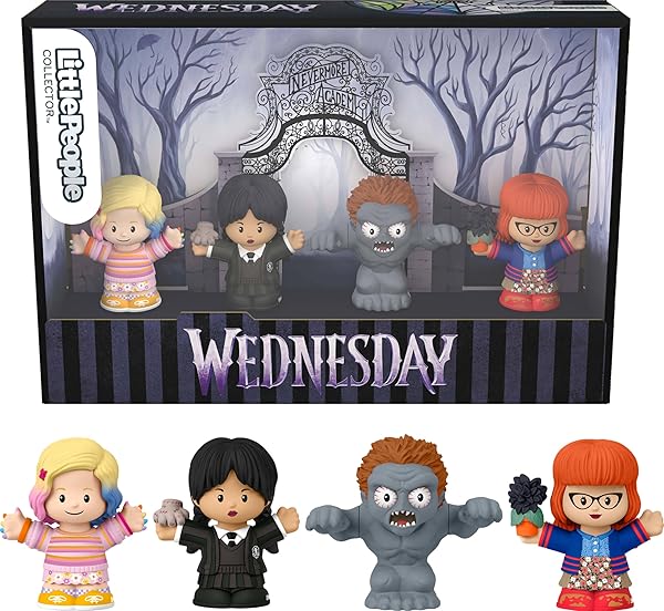 Fisher-Price-Little-People-Collector-Wednesday-4-Pack-Special-Edition-B0CPN8L231