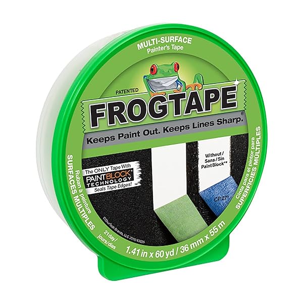 FrogTape-CF-120-Painters-Tape-Multi-Surface-36mm-x-55m-Green-1-Roll-202944-B0019RWIOE