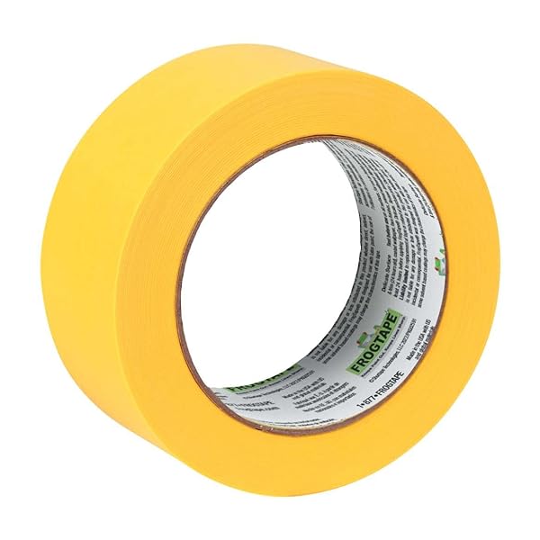 FrogTape-Delicate-Surface-Painters-Masking-Tape-48-mm-x-55-Meter-Yellow-Single-Roll-B004QAO9V6-2