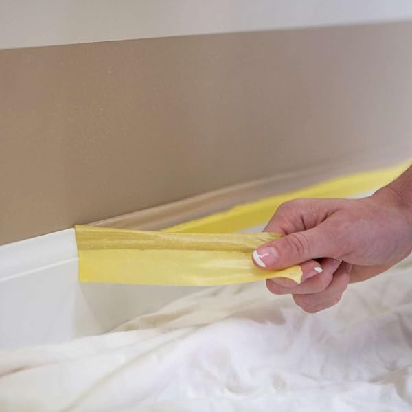 FrogTape-Delicate-Surface-Painters-Masking-Tape-48-mm-x-55-Meter-Yellow-Single-Roll-B004QAO9V6-6