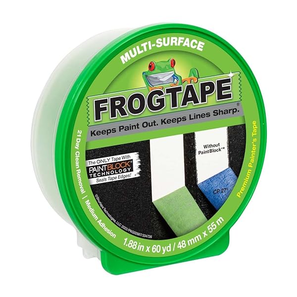 FrogTape-Multi-Surface-Painters-Masking-Tape-48-mm-x-55-Meter-Green-Single-Roll-B002YCGNXA
