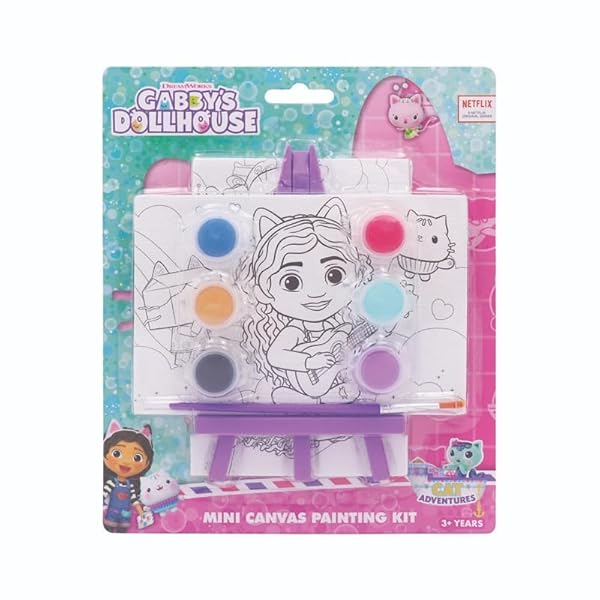 Gabbys-Dollhouse-Mini-Canvas-Painting-Kit-6-Paint-Colours-Ages-3-Paint-and-Activities-for-School-Holiday-Fun-B0F4K14L9Q