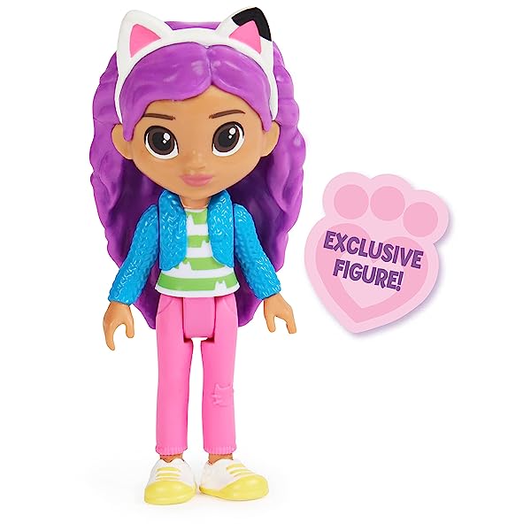 Gabby’s Dollhouse Transforming Garden Treehouse Playset with Lights, 2