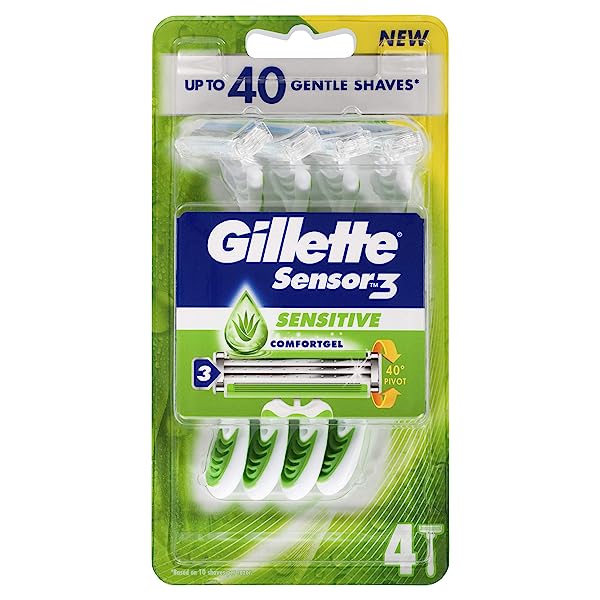 Gillette-Sensor-3-Sensitive-4-Disposable-Razors-4-Pack-B088C5XYHL