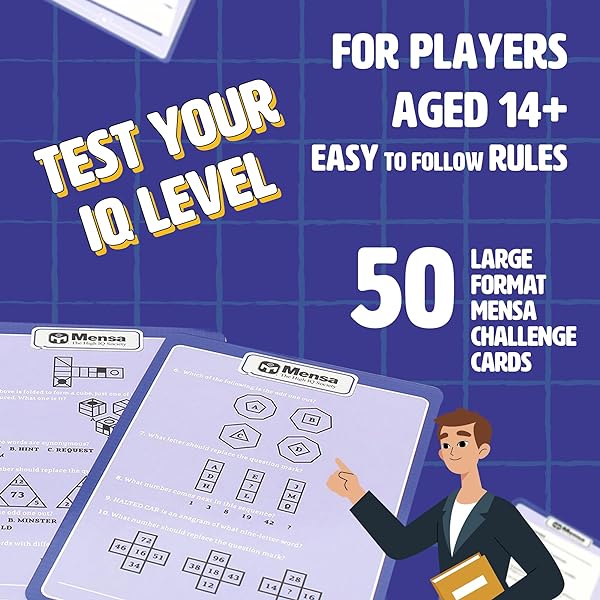 Ginger-Fox-Official-Mensa-Challenge-Your-IQ-Trivia-Quiz-Cards-50-Cards-to-Test-Logical-Thinking-Problem-Solving-B00I5PU548-3