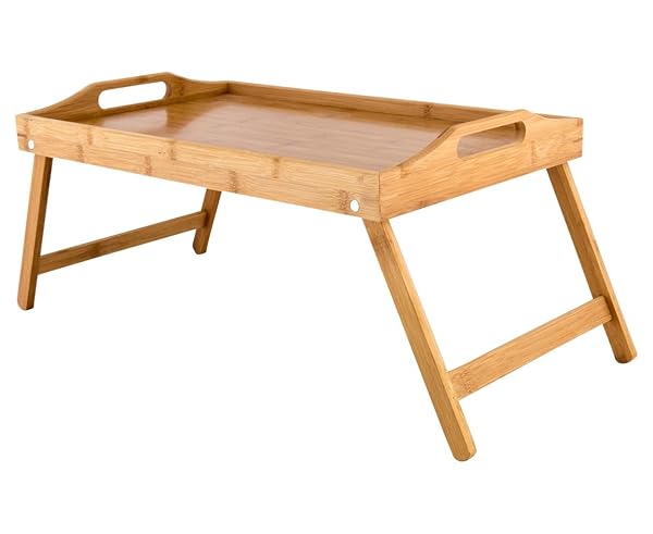 Gourmet-Kitchen-Bamboo-Breakfast-Bed-Tray-Table-50-x-30-x-34-cm-Natural-Foldable-Legs-B0F6RRML6C-3