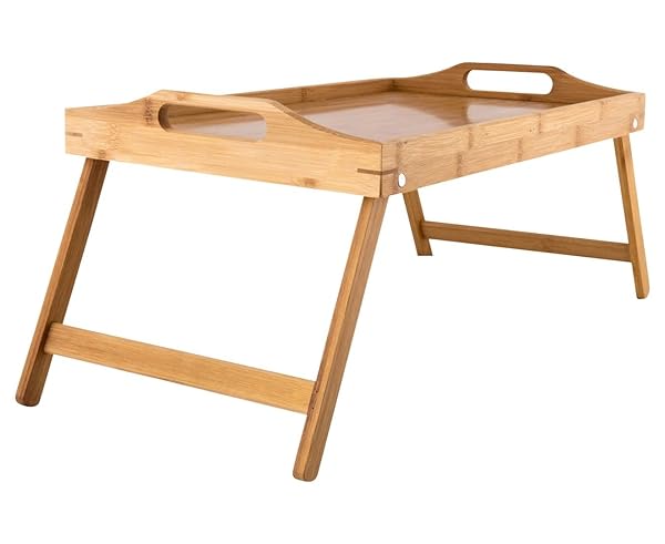 Gourmet-Kitchen-Bamboo-Breakfast-Bed-Tray-Table-50-x-30-x-34-cm-Natural-Foldable-Legs-B0F6RRML6C