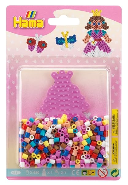 HAMA-Small-Blister-Packs-Pink-Princess-B07N8Q1C91