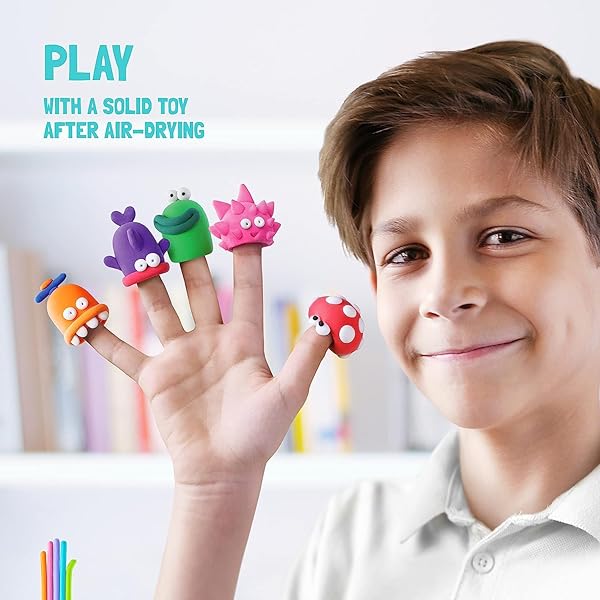 HEY-CLAY-Ocean-Air-Dry-Clay-Set-6-Cans-Modelling-Kit-Interactive-App-Instructions-Creative-Set-for-Kids-Ages-4-8-B0C8C7TNH5-7
