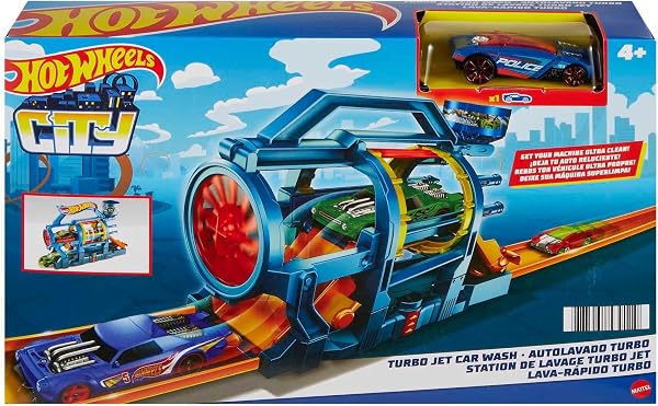 HOT-WHEELS-Turbo-Jet-CAR-WASH-Play-Set-B01MZGYBT1-6