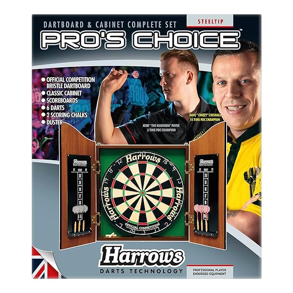 Harrows-Pro-Choice-Dartboard-Cabinet-Multicolor-One-Size-B00478RFI6-8
