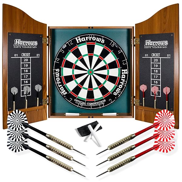 Harrows-Pro-Choice-Dartboard-Cabinet-Multicolor-One-Size-B00478RFI6