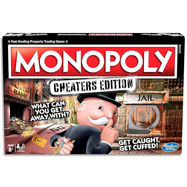 Hasbro-Gaming-Monopoly-Cheaters-Edition-Board-Game-B07DPVFXRP