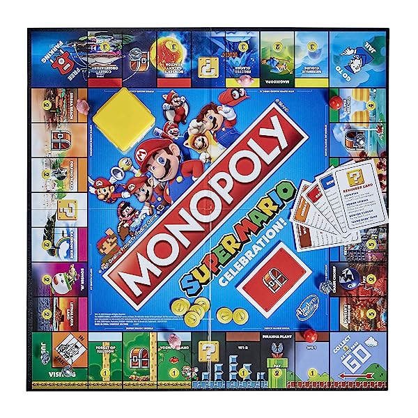 Hasbro-Monopoly-Super-Mario-Celebration-Edition-Board-Game-Video-Game-Sounds-Effects-Yoshis-Island-New-Donk-City-B083YKPBD1-2