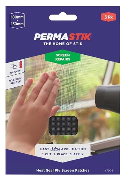 Heat-Seal-Fly-Screen-Door-Repair-Patches-180mm-x-130mm-No-Sticky-Residue-3-Pack-B0H4VKDZFZ