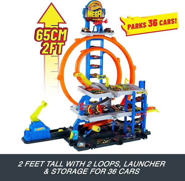 Hot-Wheels-City-Mega-Looping-Garage-B0DMWCBX7L-4