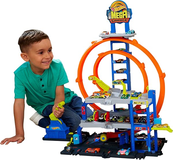 Hot-Wheels-City-Mega-Looping-Garage-B0DMWCBX7L