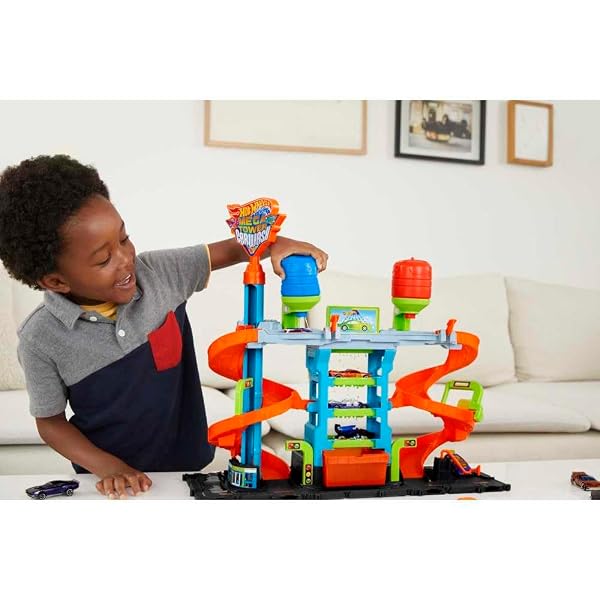 Hot-Wheels-City-Mega-Turm-Autowaschanlage-B09QLGY9XB-2