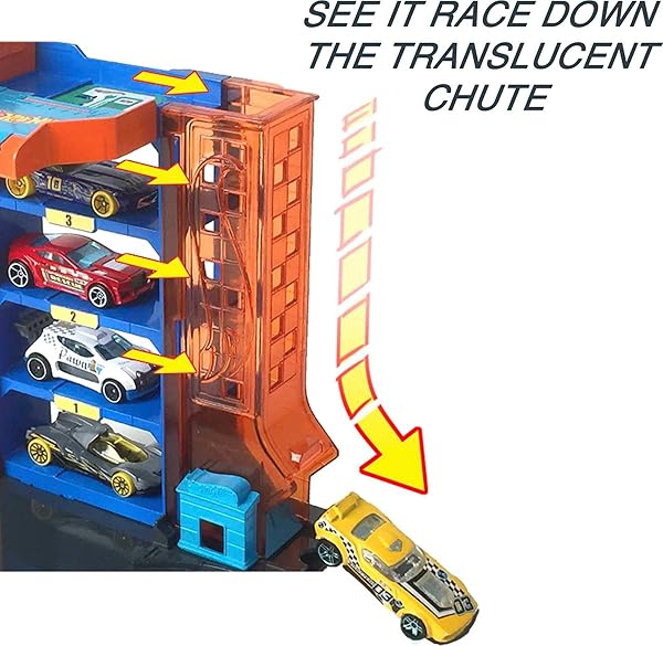 Hot-Wheels-Mattel-City-Parking-Garage-Playset-B09CG53TJH-4