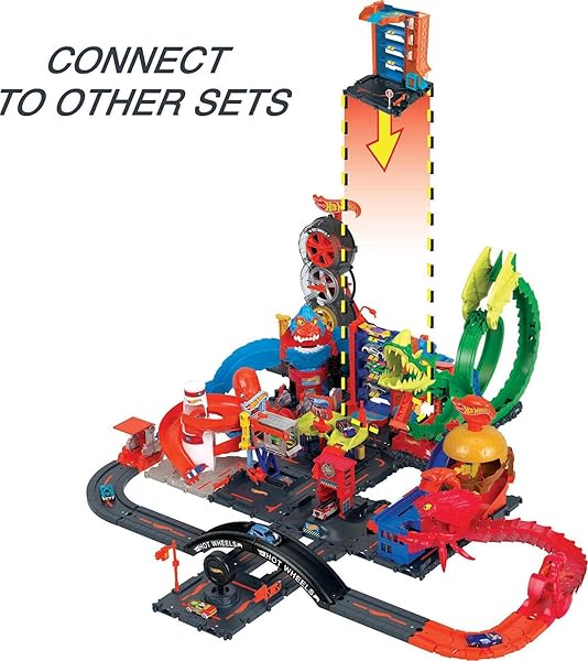 Hot-Wheels-Mattel-City-Parking-Garage-Playset-B09CG53TJH-5