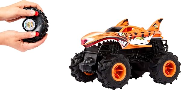 Hot-Wheels-Monster-Trucks124-Scale-RC-Toy-Trucks-5-Alarm-Tiger-Shark-with-All-Terrain-Tires-B0CMJRFQLD-3