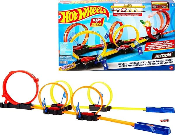 Hot-Wheels-Multi-Loop-Race-Off-Playset-with-1-Hot-Wheels-Car-Knock-Down-Flags-to-Score-Points-Break-The-Loop-Toy-fo-B09NRS9X6P