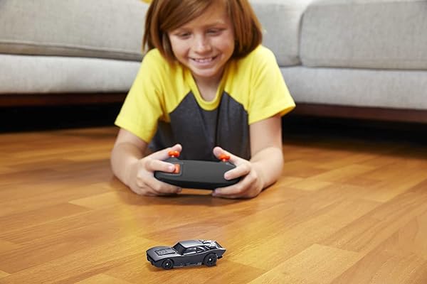 Hot-Wheels-RC-164-Scale-The-Batman-Batmobile-Remote-Controlled-Vehicle-from-The-Movie-USB-Rechargeable-Controller-On-B08V4KSYJT-2
