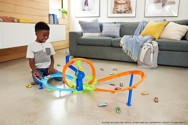 Hot-Wheels-Rapid-Launch-Loop-Track-Set-Toy-Car-B0D7PT1JJJ-2