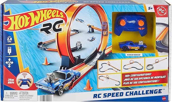 Hot-Wheels-Toy-Car-Track-Set-with-164-Scale-Remote-Control-Vehicle-30-Pieces-of-Race-Track-Multiple-Configurations-B0CPKSB4SH