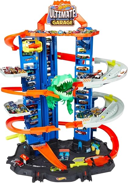 Hot-Wheels-Ultimate-Garage-Track-Playset-2-164-Scale-Toy-Cars-B07Y94W69D-4